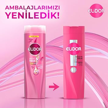 Elidor Saç Bakım Şampuanı Güçlü ve Parlak 400 ml