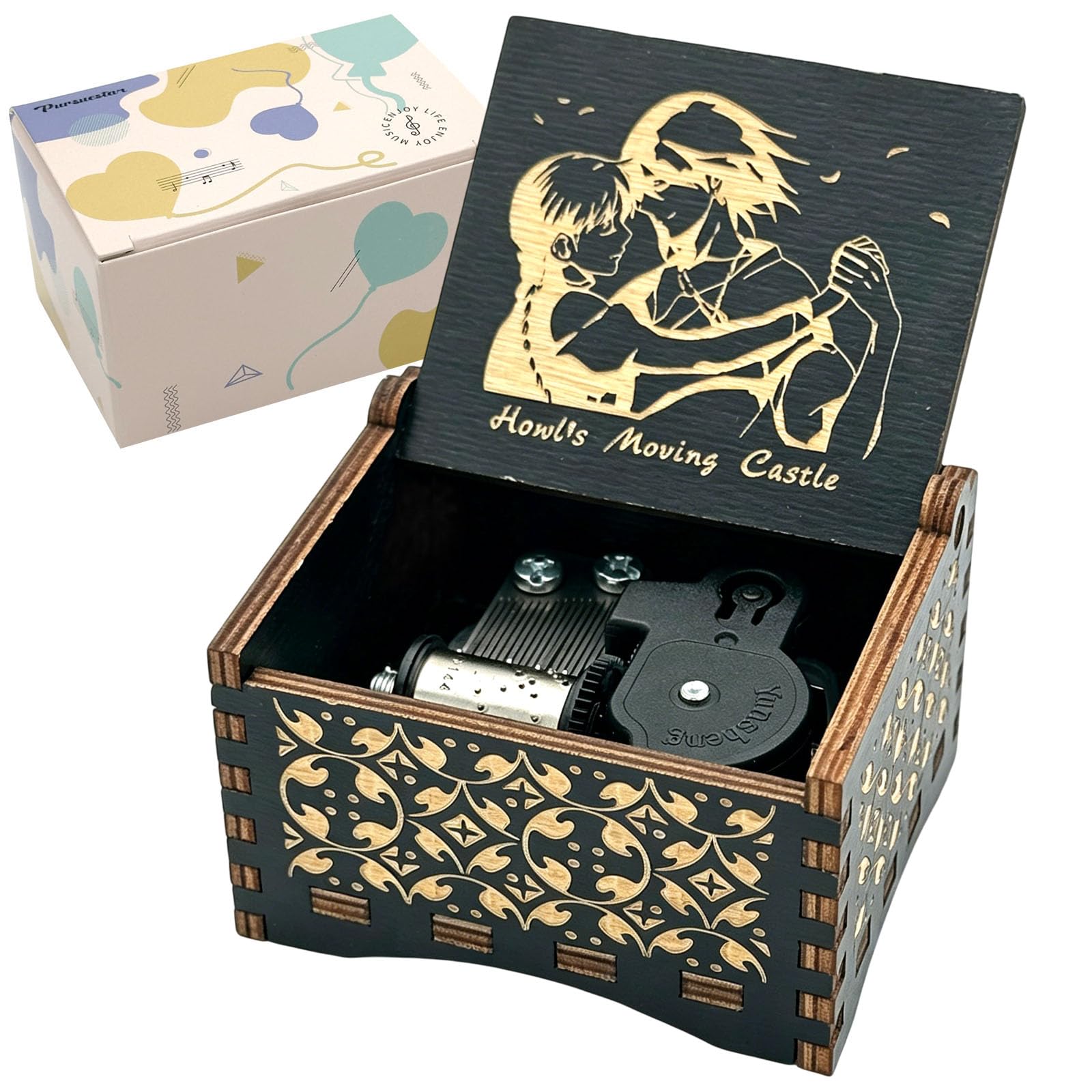 Amazon.com: Pursuestar HowlMoving Castle-Merry Go Round of Life