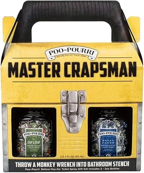 Poo-Pourri MCM-CB Gift Set, 2oz, Master Crapsman Gift Set