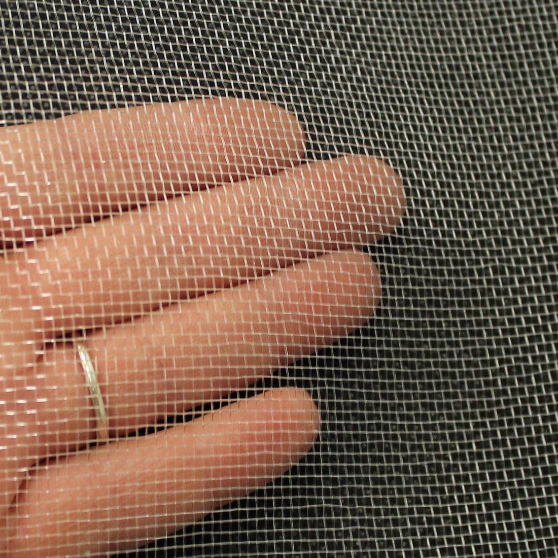 True Products White Insect Netting Fine Woven Mesh 3M X 1M, Anti Butterfly Fly Beetle Bug Spider