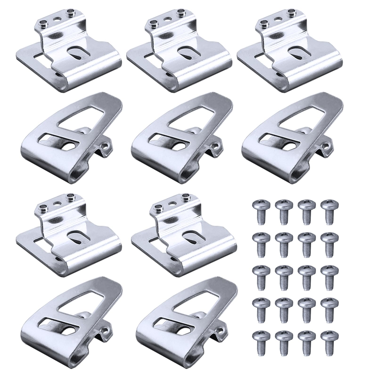 Crochet clip de ceinture robuste lot de 10 pour visseuse Milwaukee M18 acier haute résistance