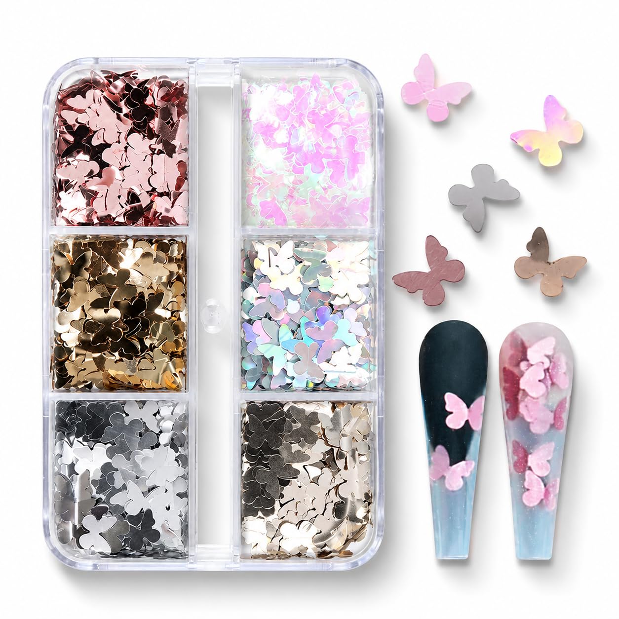 BEAUZY PROFESSIONAL 3D Nail Art kit for Women - Includes Bows, Pearl Caviar Beads & Nail Studs, Perfect Stones - Elegant Sticker & Accessories (BP-Decor-62)-picture-34