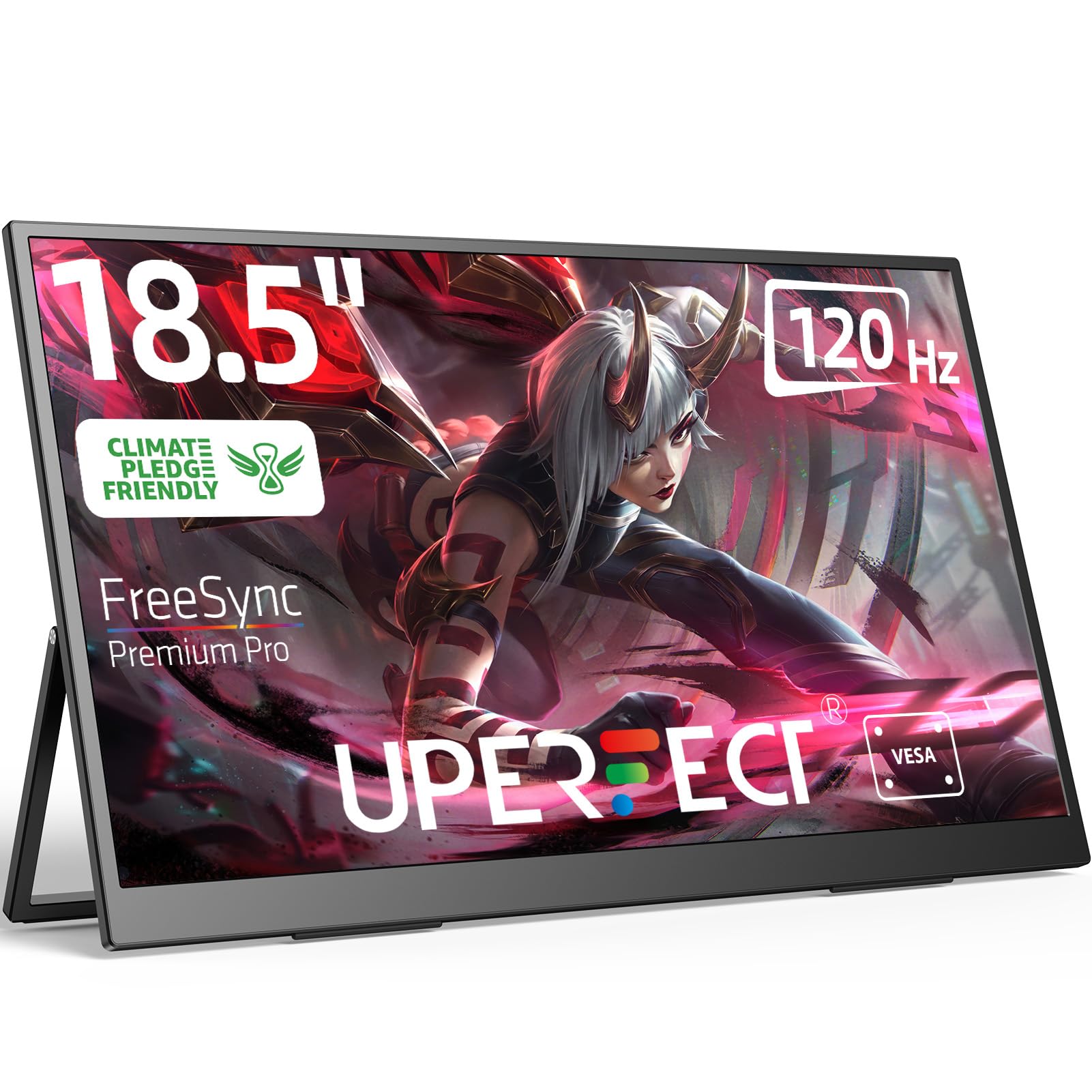 UPERFECTPortableMonitor18.5インチ120㎐？60Hz？ UPERFECT Portable Monitor 18.5 inch 120HZ 100% sRGB 1080P