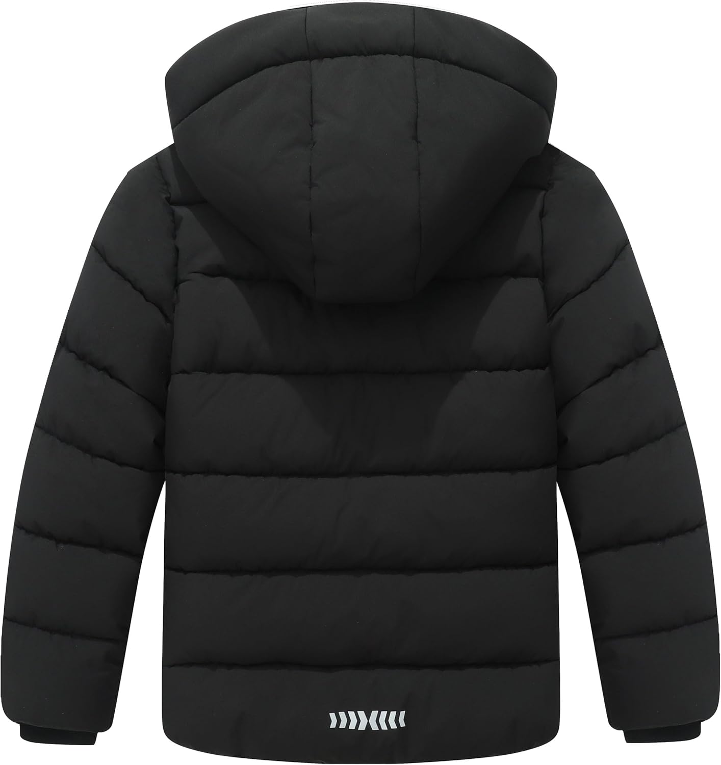 Boy's Waterproof Winter Coat Warm Down Jacket Insulated Fleece-Lined Puffer Parka Hooded Outerwear for Kids - Image 2
