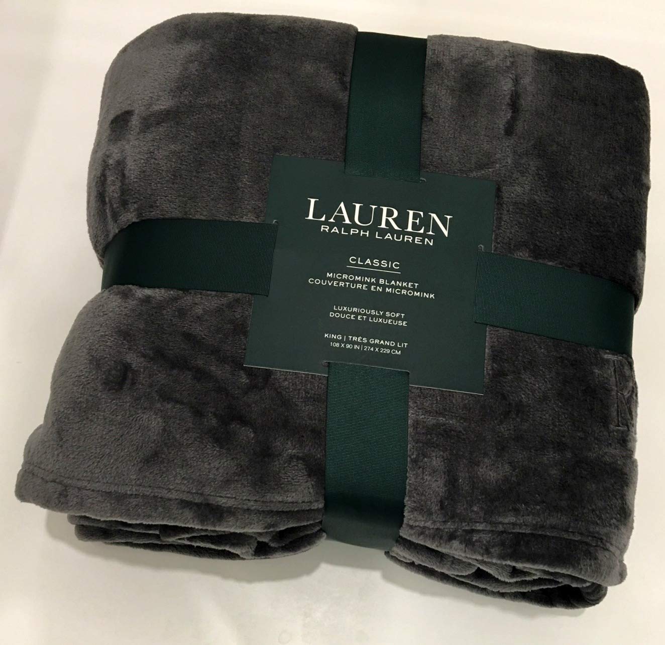 Buy Ralph Lauren Classic Embroidered Monogram King Velvety Soft