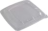 Clear Lid for Square Pulp 24, 28 & 32 oz Bowl - 300 per case