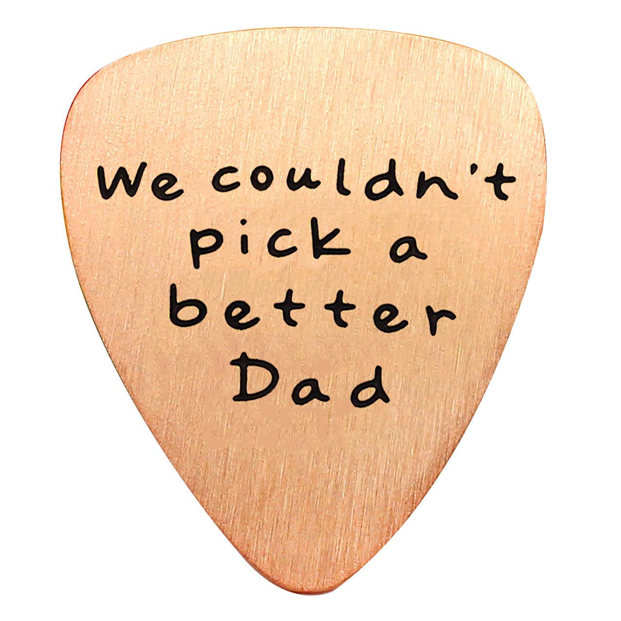 rose gold guitar pick