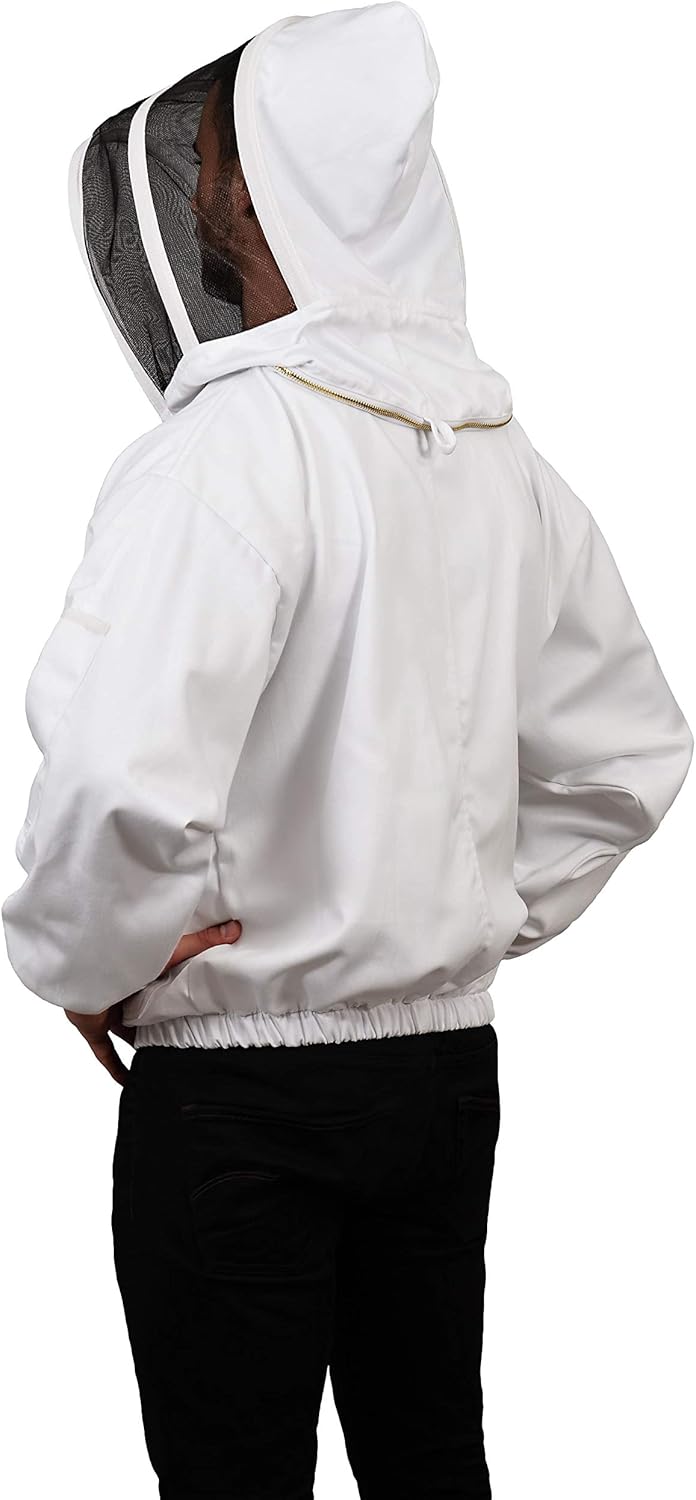 Humble Bee 311 Polycotton Beekeeping Jacket with Fencing Veil