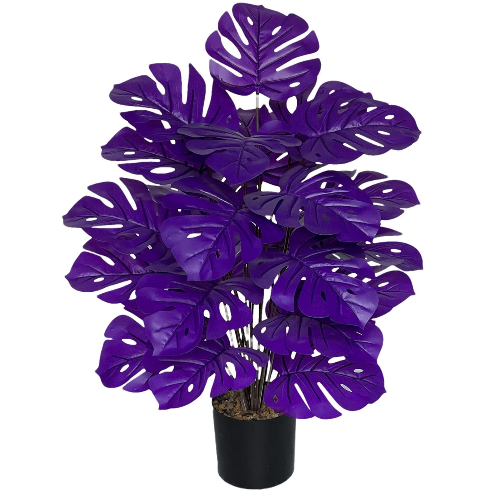 Palme Artificiali Piante Decorative Realistiche A Stelo Di Monstera