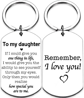 Rosa Vila Keychains For Women & Men, Gifts For Mom, Bonus Mom, Aunt, Sister, Dad, Grandma, Nurse, Teens, Coach, Teacher Pilot