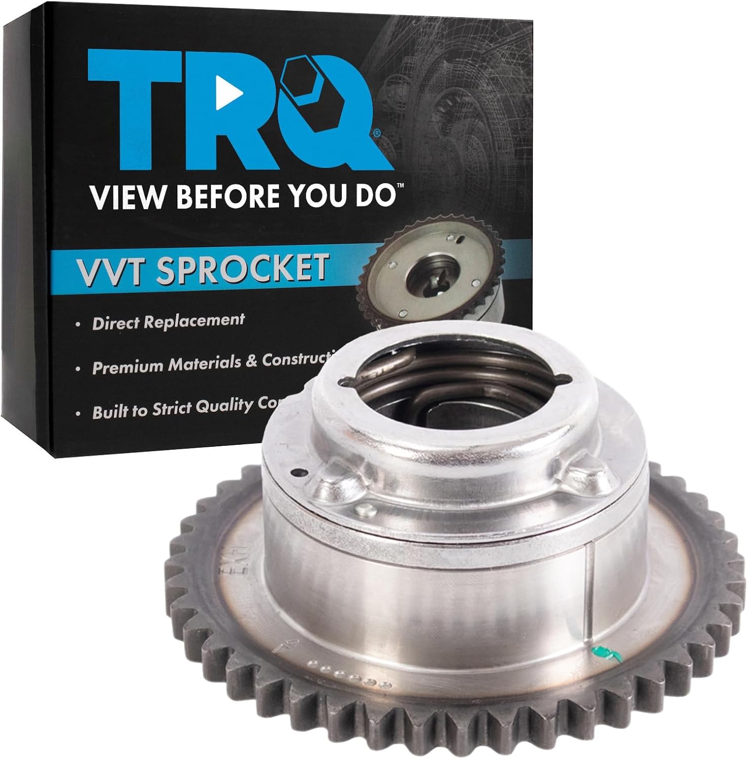 TRQ Exhaust (Rear) Variable Valve Timing Sprocket Compatible with 2013-2015 Mercedes-Benz C250 2012-2015 SLK250 2013-2016 SLK350