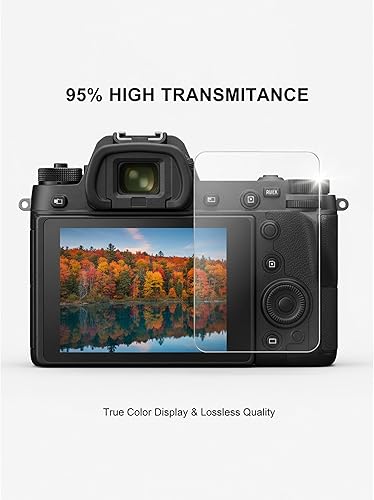 Miniatura 7 de Protector de pantalla para Sony Alpha A6600 A6400 A6300 A6100 A6000 A5000 y cordón de mano [3+1 unidades] Vidrio templado fácil instalación