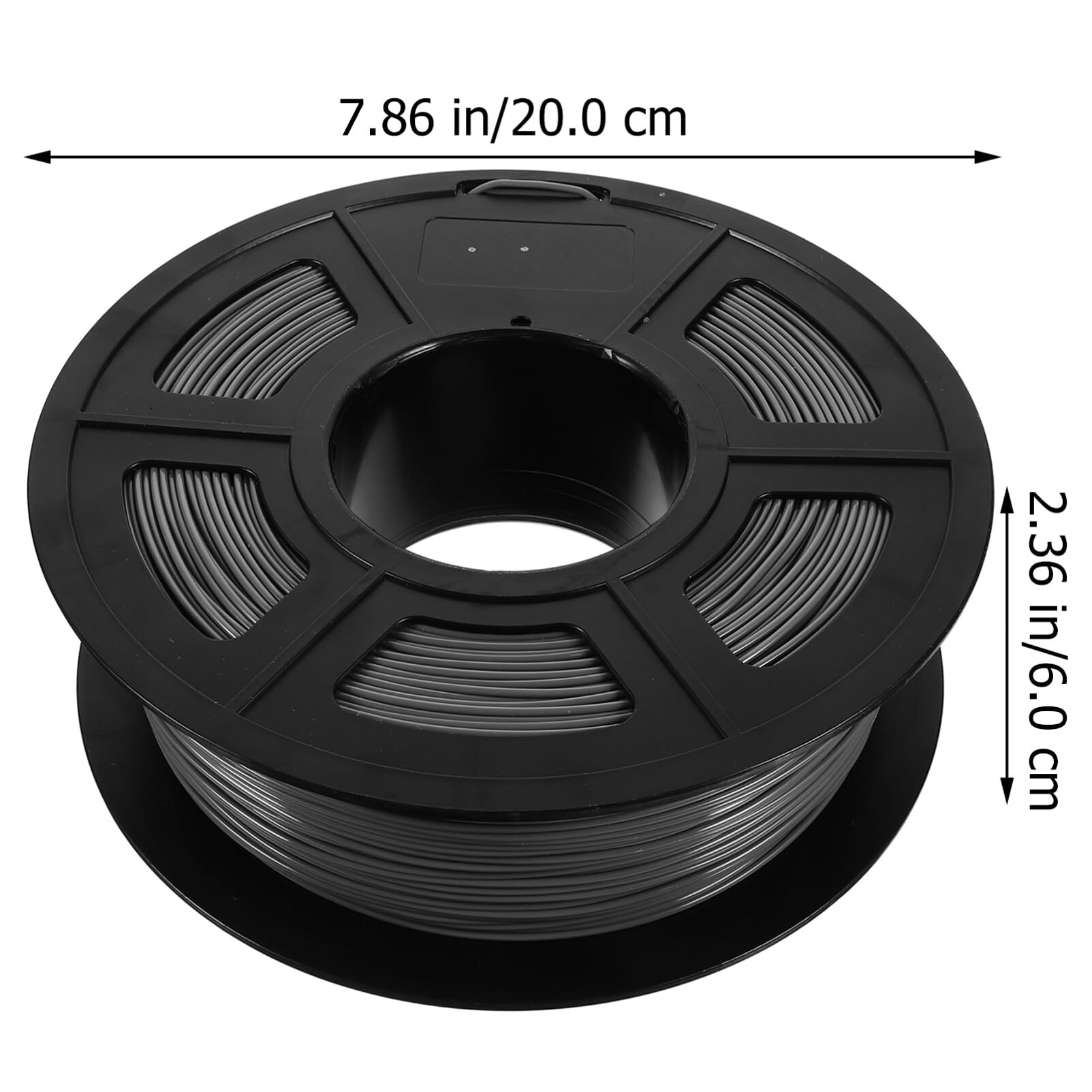 Filament Pla 1, 75mm pour Imprimante 3d, 1kg, Gris