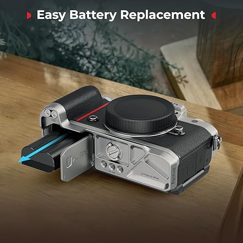 Vista 16 de SmallRig Z f Empuñadura en forma de L para Nikon con agarre ergonómico de silicona, placa de liberación rápida integrada para Arca para encender