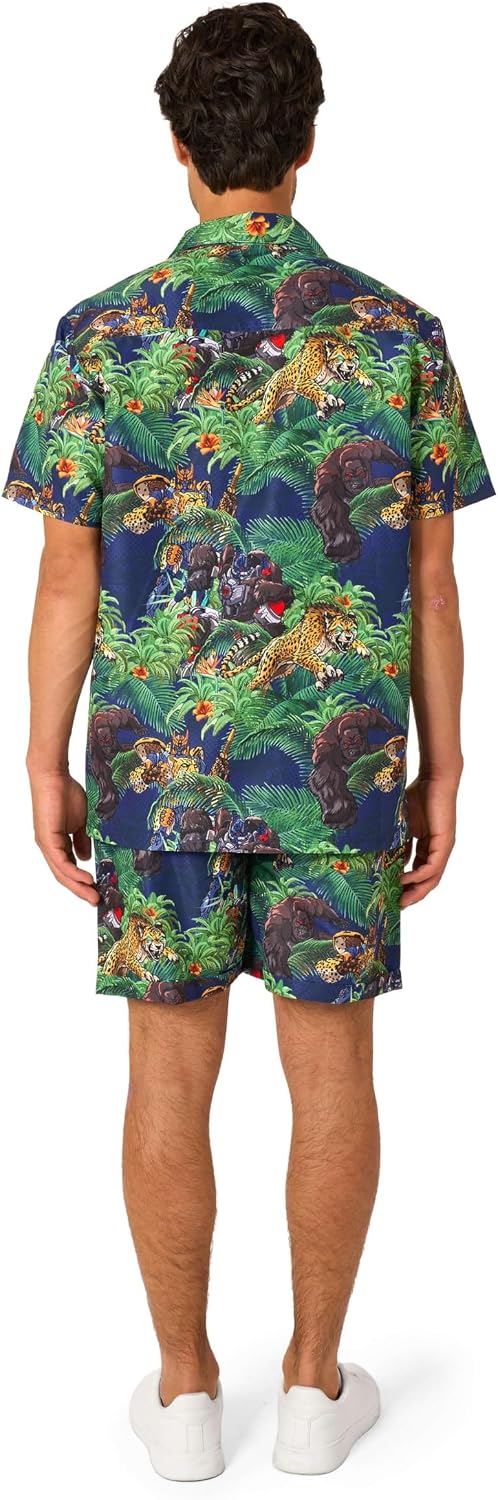 Opposuits Mens Summer Set - Shirt and Shorts