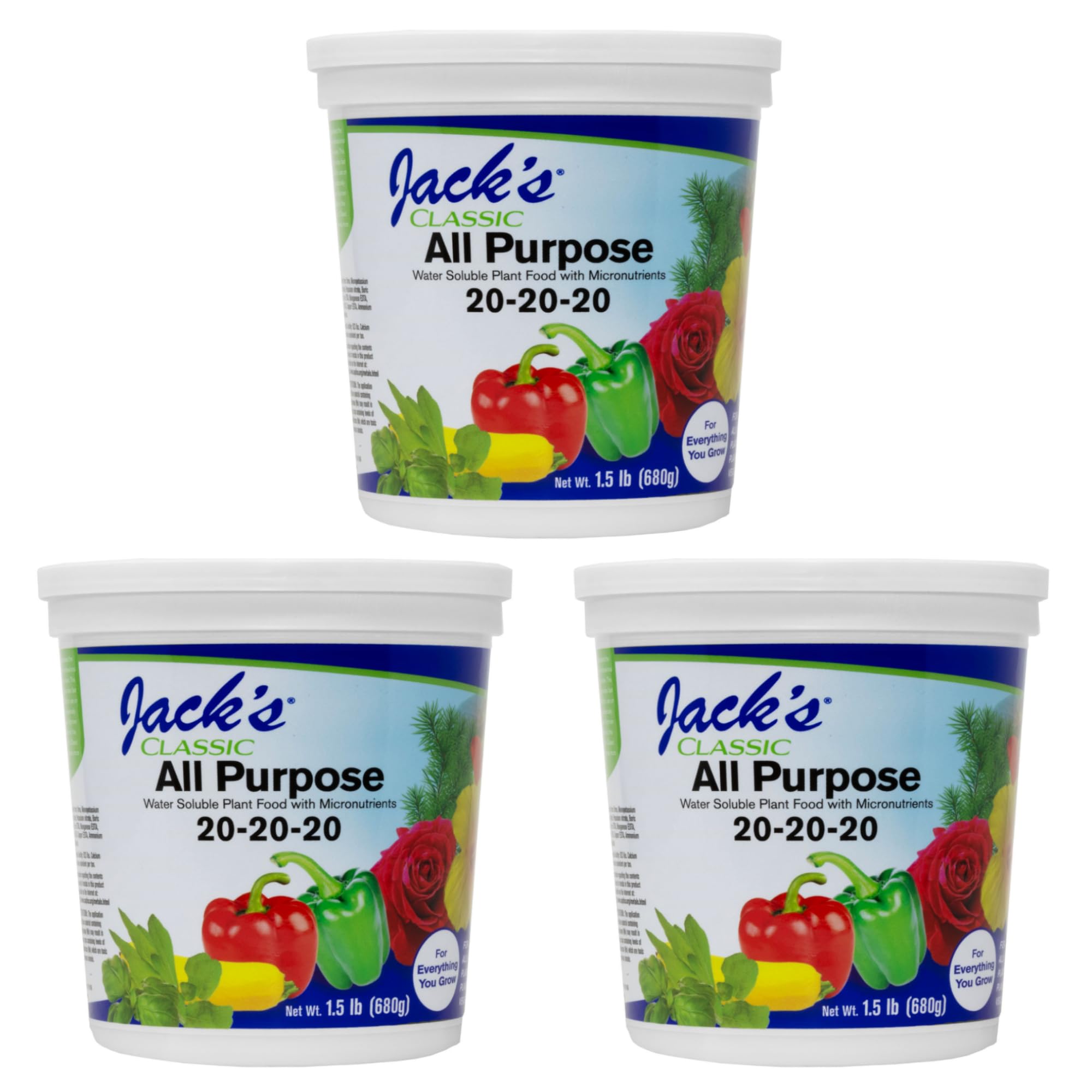 Amazon.com : Jack's Classic 20-20-20 All Purpose Water-Soluble