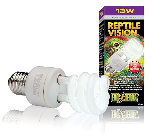 Exo Terra Bombilla Bajo Consumo Reptile Vision Spectrum, 13 W