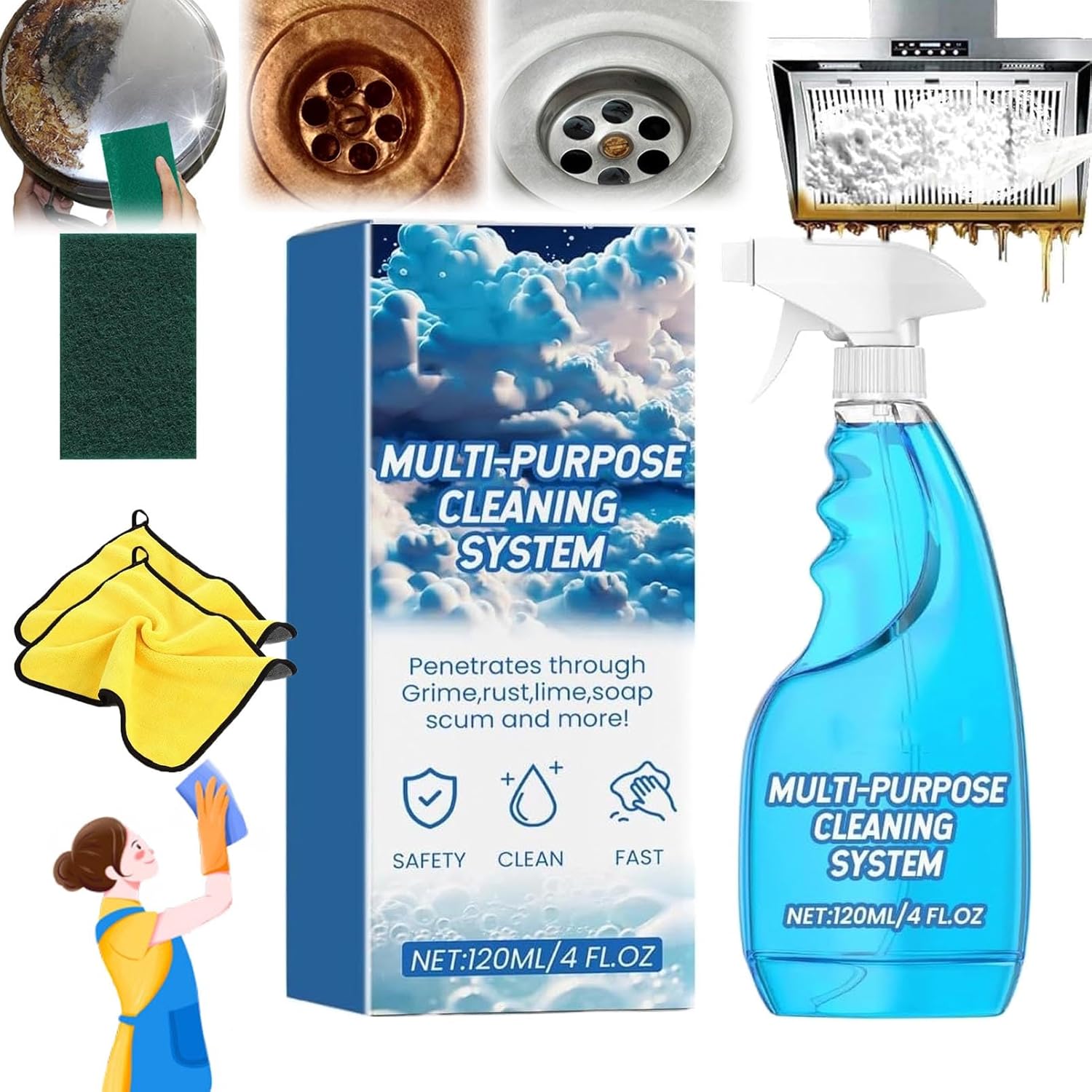 Splash Spray,Splash Spray All Purpose Cleaner,Splash Spray