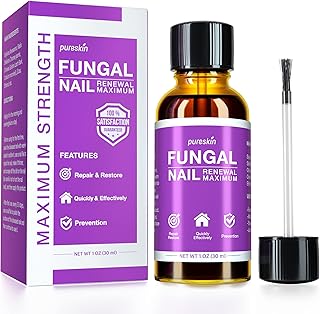 Pureskin Toenail Fungus Treatment, Eliminate Fungus Fungal Nail Repair Care, Fungus Nail Treatment Extra Strength, Accelerate Nails Metabolism, Best for Finger & Toenail Fungus