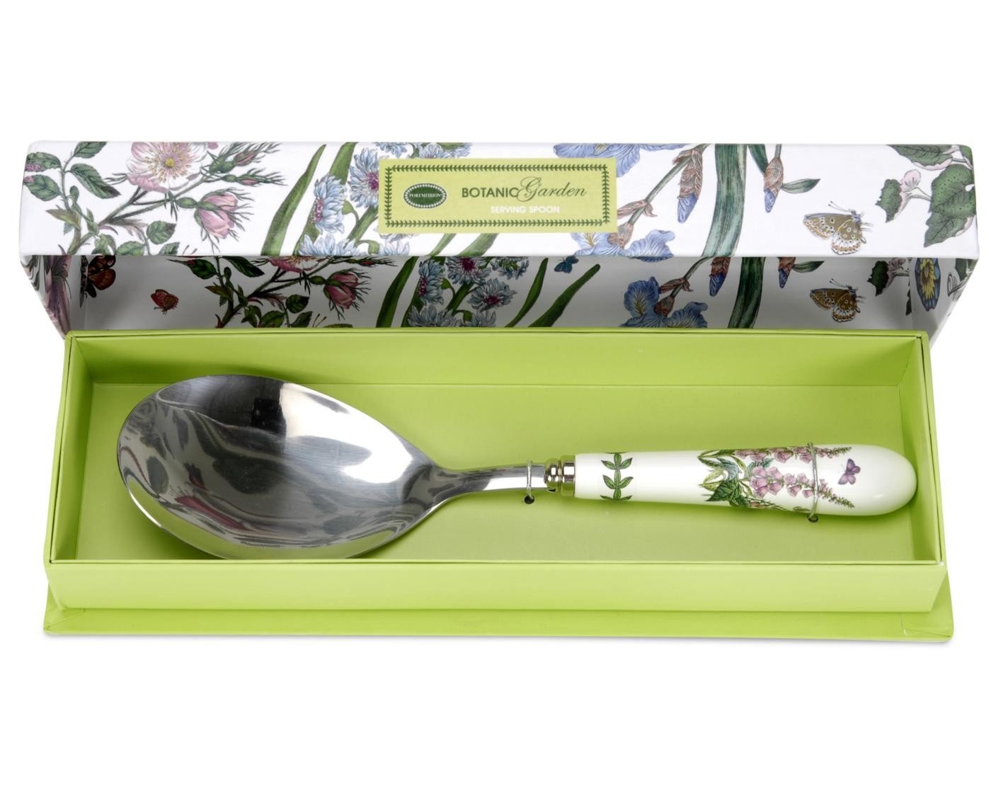 Portmeirion Home & Gifts Botanic Garden Serving Spoon, Porcelain, Multi-Colour, 26 x 7 x 5 cm