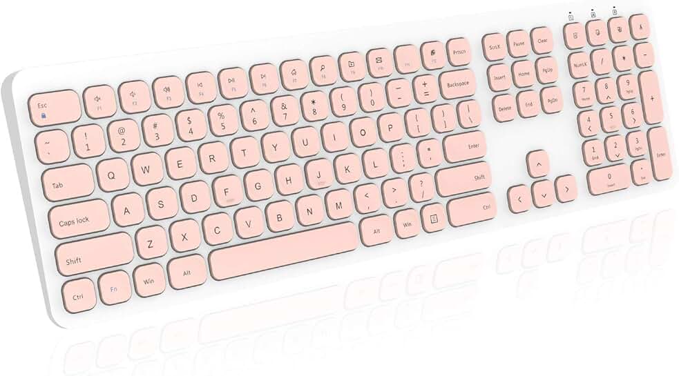 hp white wireless keyboard