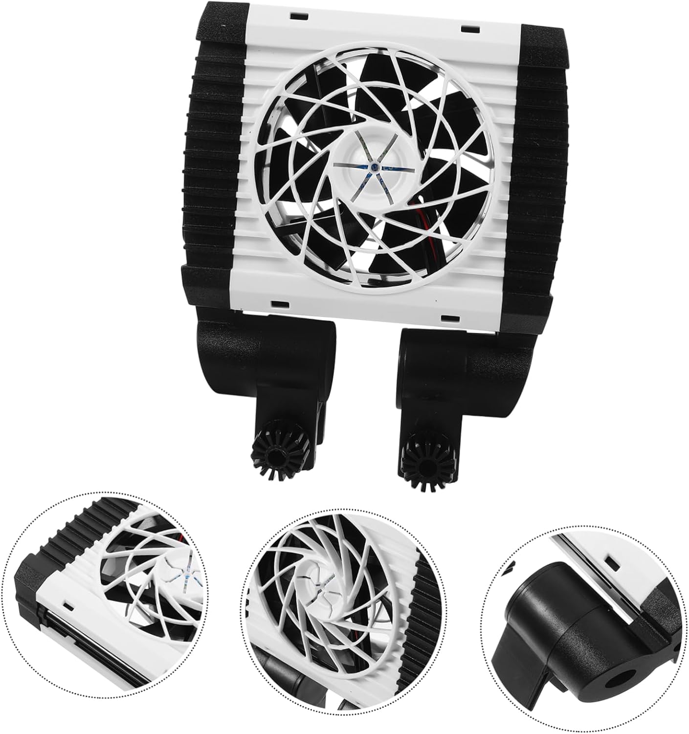 VANZACK Electric Fan for Fish Tank Cooling Speed Chiller Compact Design for Enhanced Ventilation Suitable for Aquariums Us