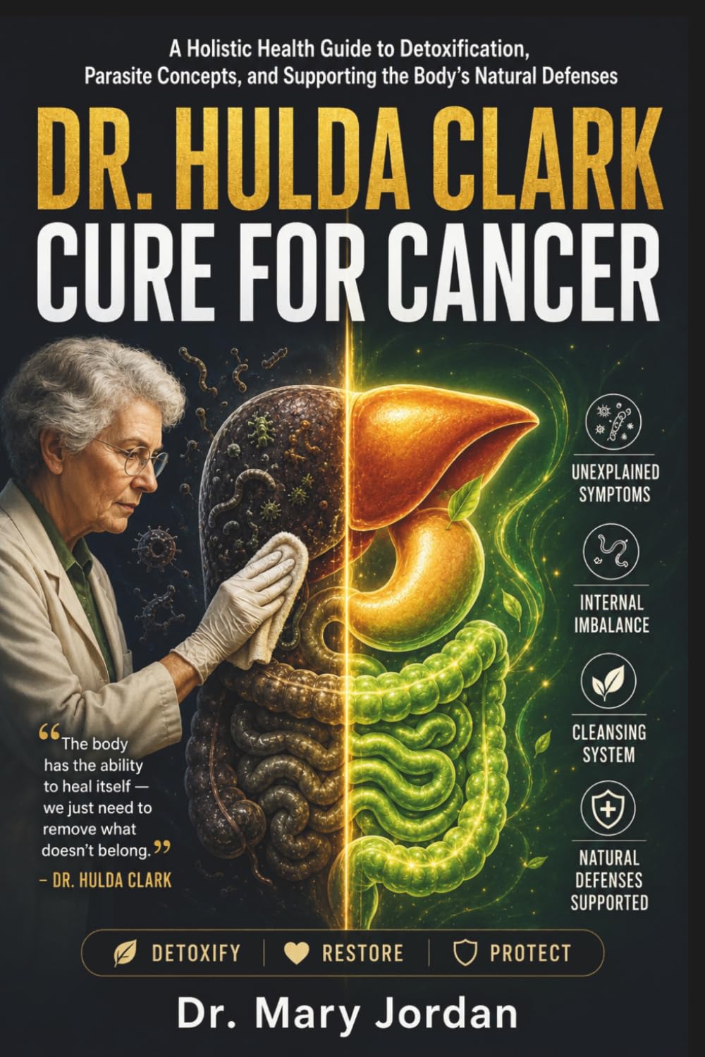 DR. HULDA CLARK CURE FOR CANCER: A Holistic Health Guide to Detoxification, Parasite Concepts, and Supporting the Body’s Natural Defenses