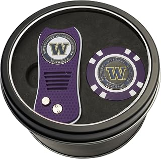 Team Golf NCAA Adult-Unisex Tin Gift Set With Switchfix Divot Tool and Golf Chip