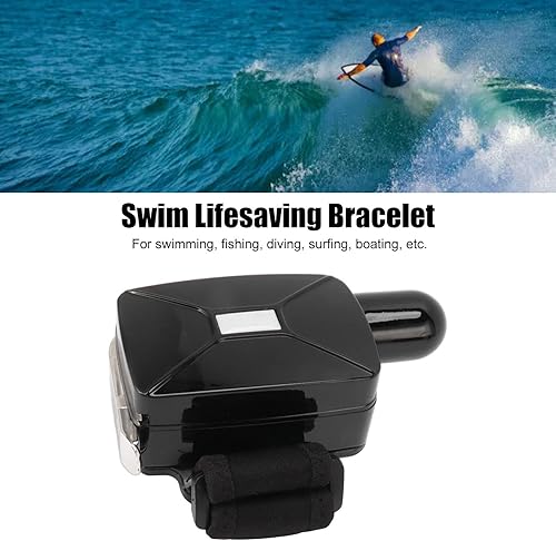 Miniatura 3 de Headerbs Pulsera de rescate de buceo, alta fiabilidad, tamaño ajustable, pulsera de natación para actividades acuáticas (tipo B)