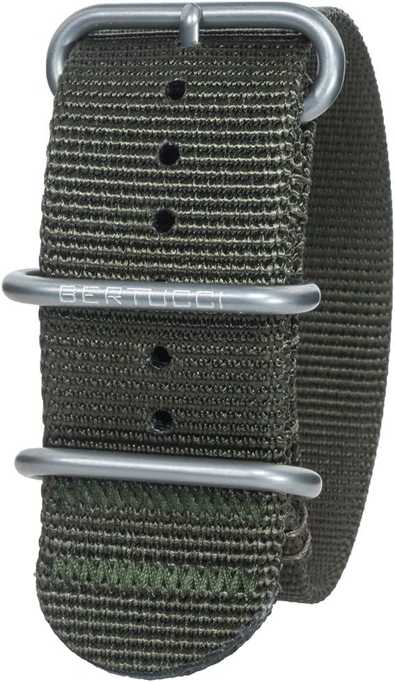 BERTUCCI DX3 B-127 Defender Olive 26mm Nylon Watch Band