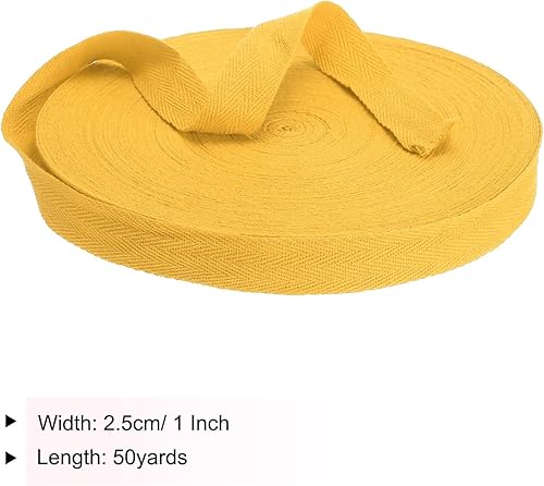 Vista 476 de PATIKIL Cinta de sarga de algodón de 3/4 pulgadas, 10 yardas, cinta de encuadernación al bies, cinta de espiga para costura, envoltura de regalos