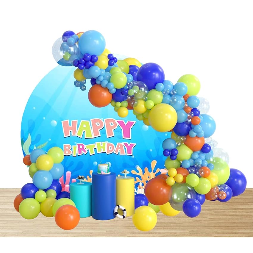 Kit Ghirlanda Arco Shark Palloncini Ocean Compleanno Marine Animals Compleanno Decorazioni per Articoli per Feste a Tema