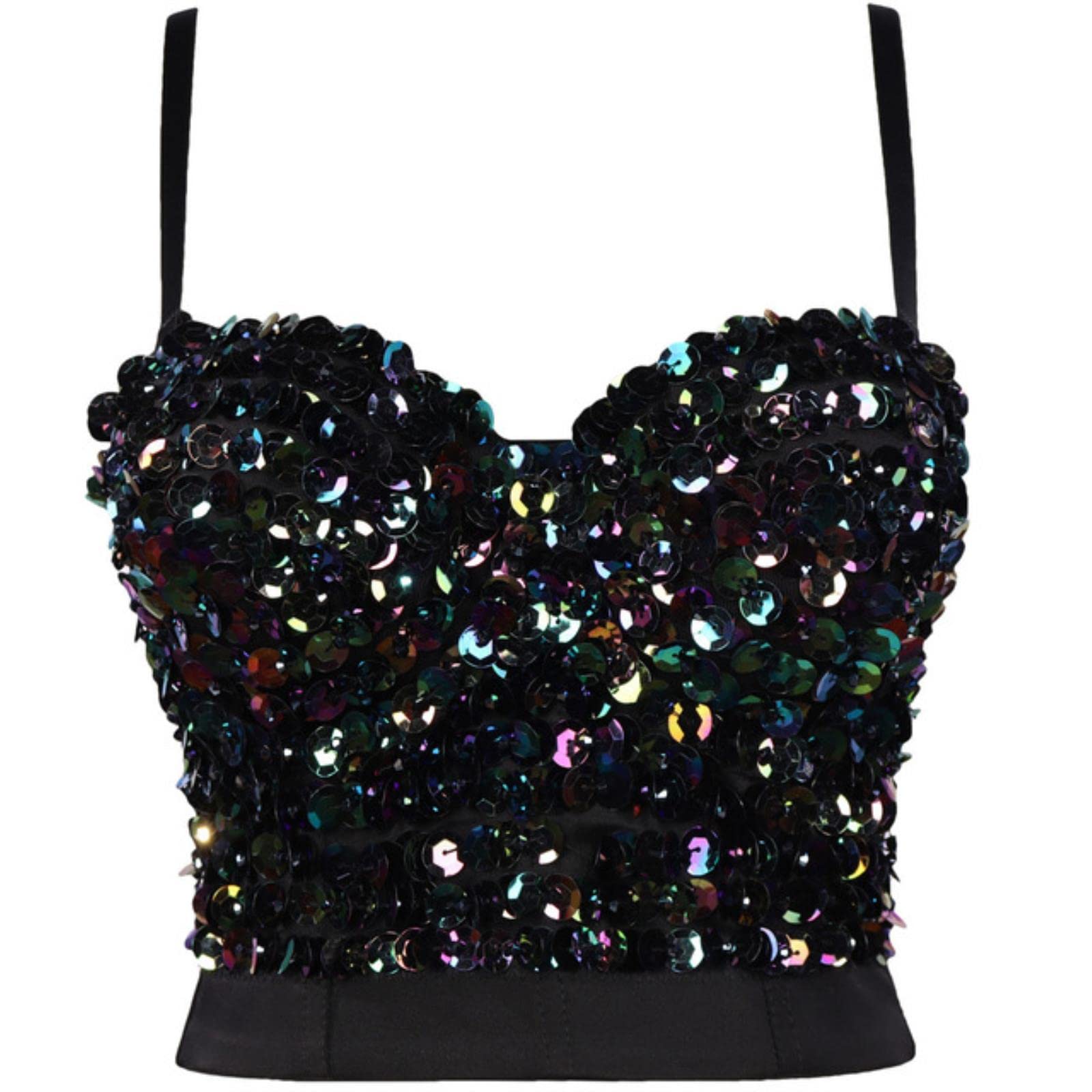 Fashion Women Tank Top Cropped Shirt Women Clothes Bra y2k Corset Ladies Crop Tops Gothic Shaper-20-black, CN M-36