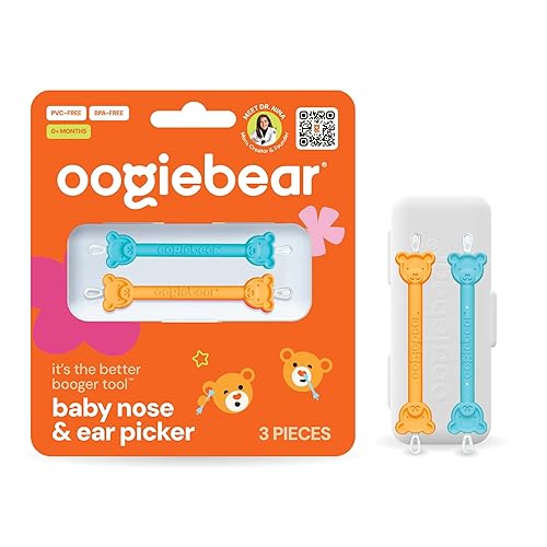 Oogiebear – Limpiador de oídos y nariz para bebés, 2 unidades