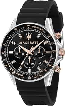 Maserati Sfida Men's マセラティ ブラックダイヤル Amazon.co.jp: Maserati Sfida Men's マセラティ 腕時計 メンズ