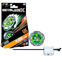 Hasbro Beyblade X, Starter Pack, Wand Wizard 1-60R UX con trottola e Lanciatore