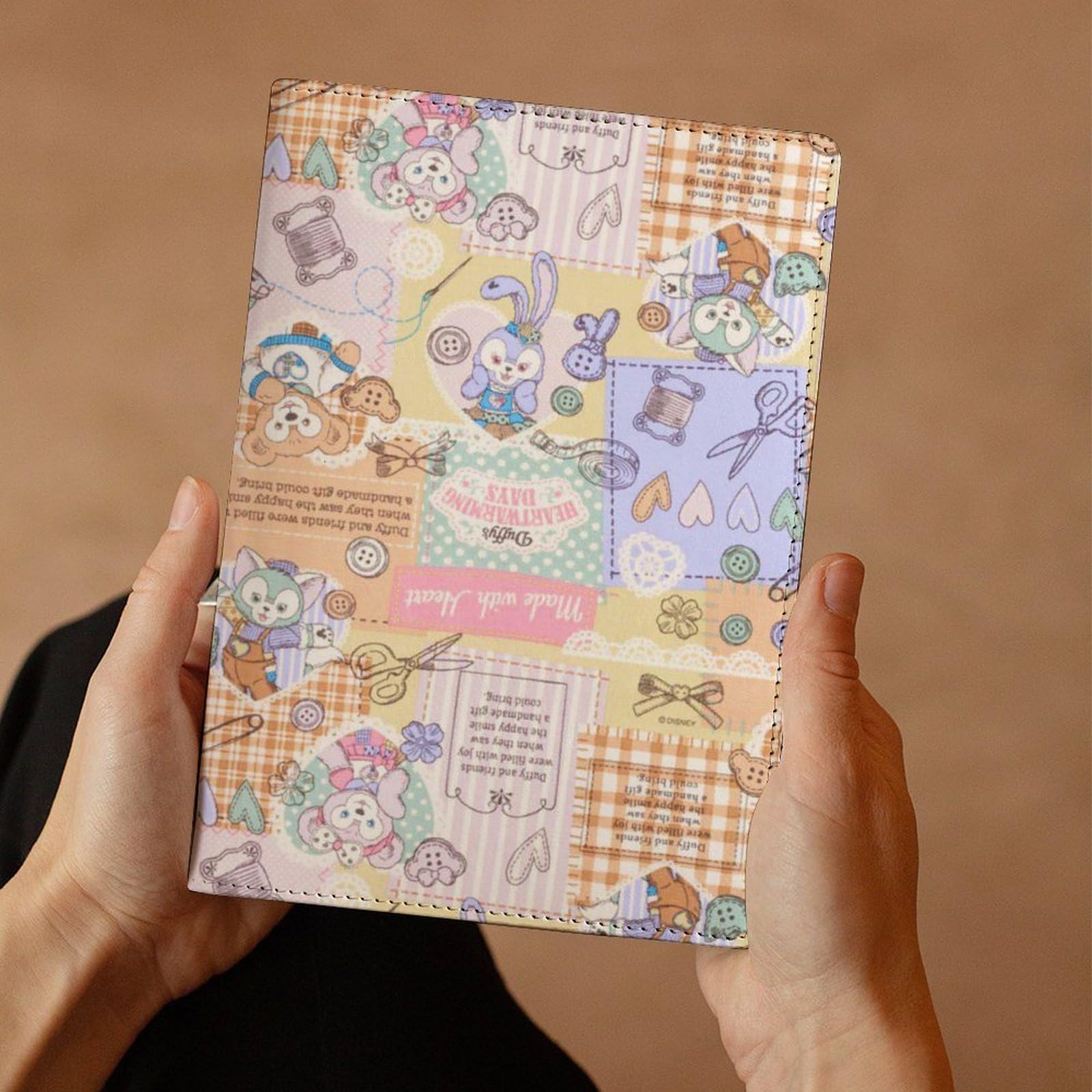 Amazon.co.jp: ダッフィー フレンズ ノートカバー 20.7×14.2×1cmサイズ