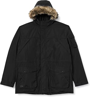 Regatta Men's Salinger Ii Waterproof Breathable Taped Seams Insulated Taffeta Lining Hooded With Removable Faux Fur Trim Jacket Jacket (pack of 1)