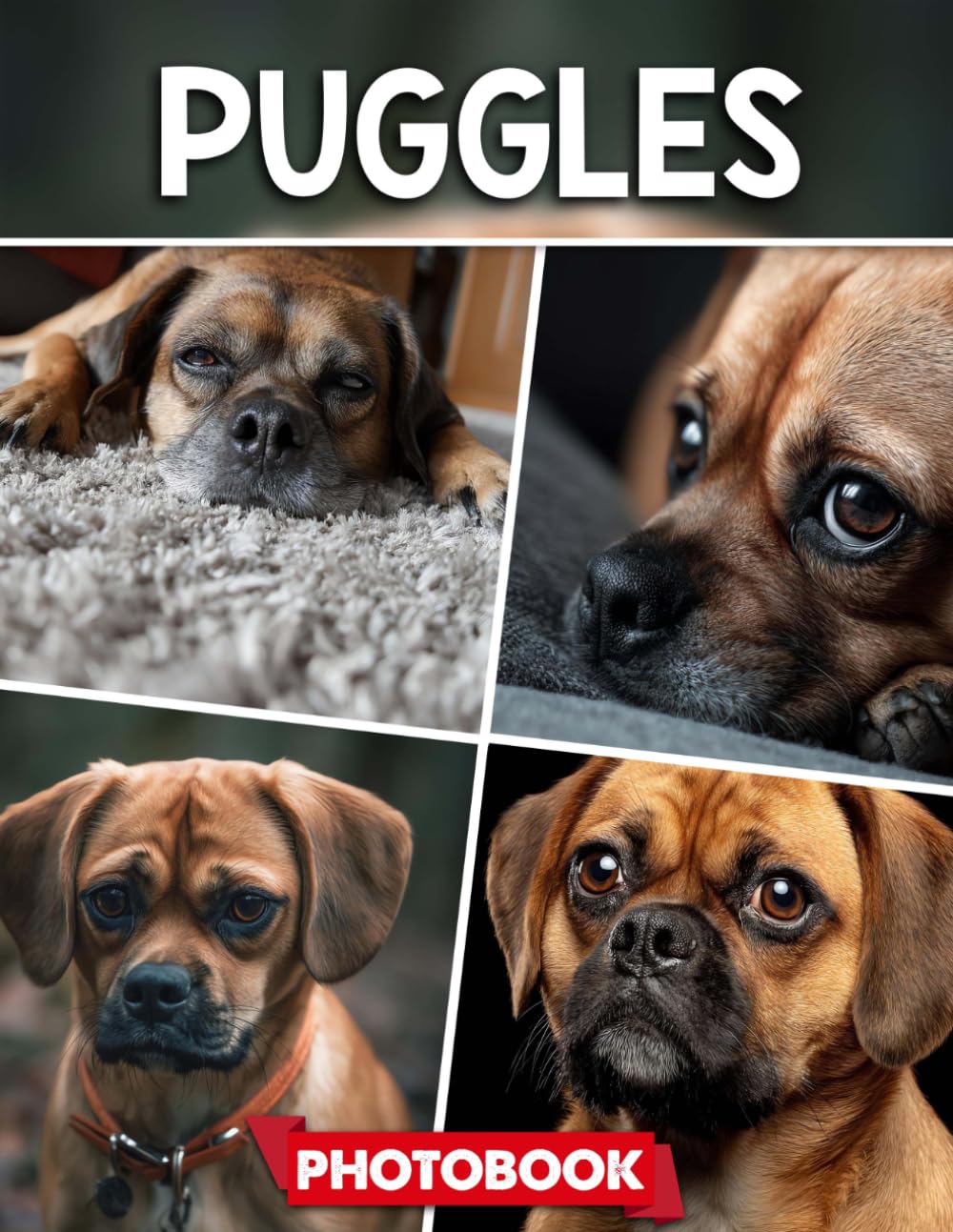 Puggles Photo Book: Picture Collection For Adults With Dementia And Alzheimer’s Patients – Adorable Puggle Images Showcasing Playful And Loving Moments