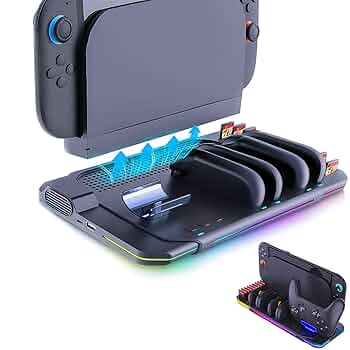 Nintendo switch プロコン付き 謎の冷却ファンもあります Amazon.co.jp: Switch 2 Pro & Switch 2ジョイコン用冷却充電