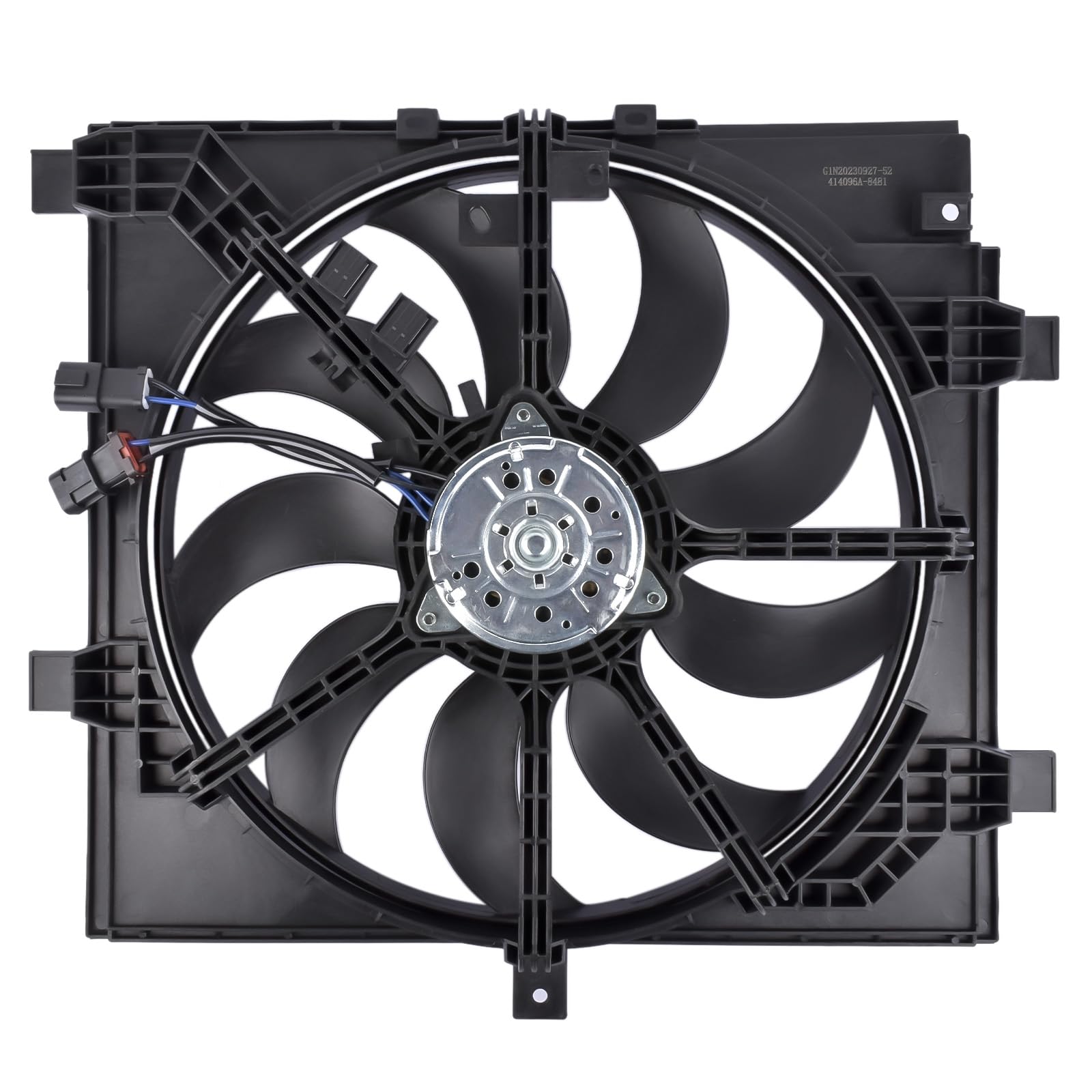 Bisenya AGUA RADIADOR AIRE ACONDICIONADO ENFRIADOR RADIADOR VENTILADOR Reemplazo para JUKE CUBE 2011-2015 1,5 DCI DIESEL 214811FE0A 214811FE1A