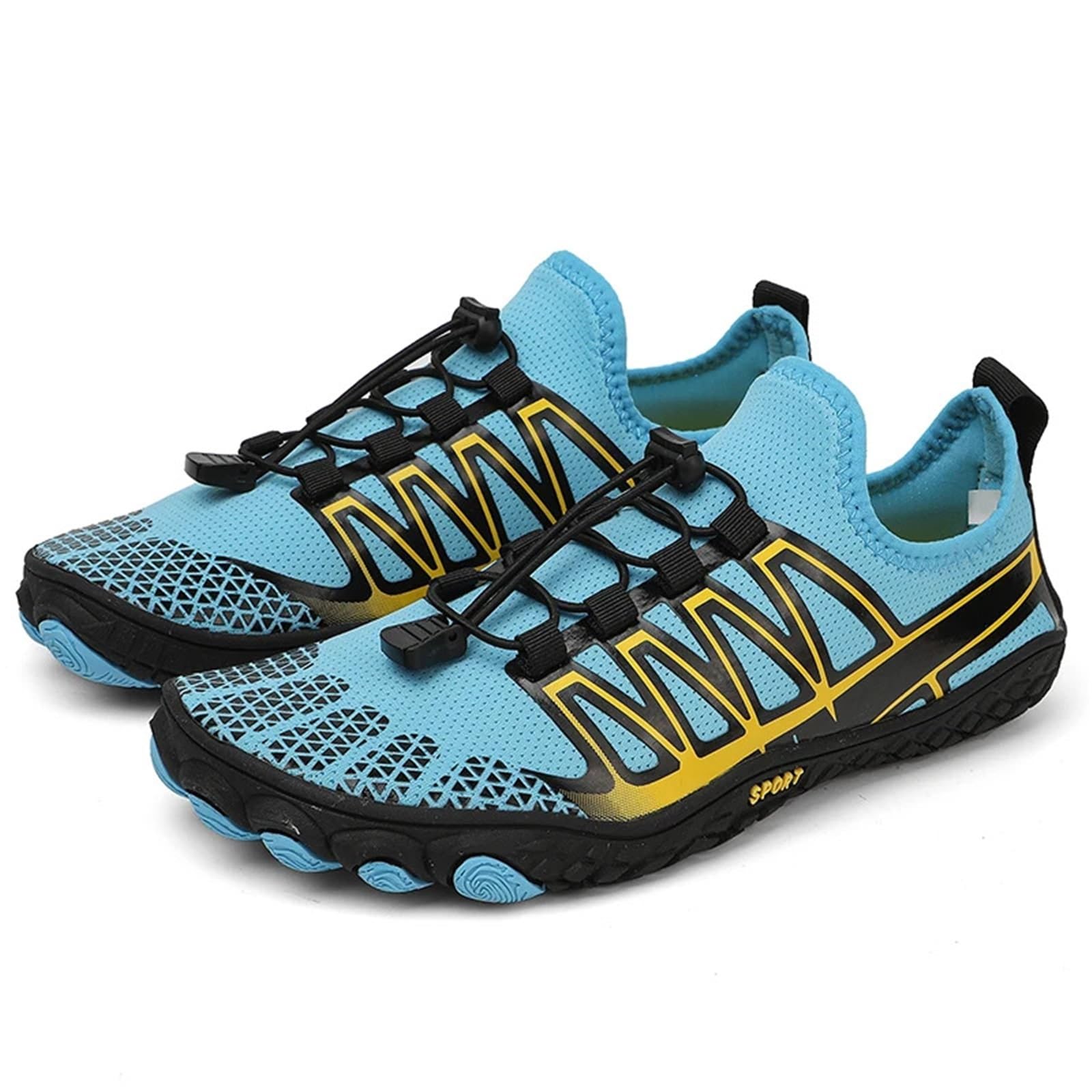Trekking Hombre Zapatos de Playa for Hombre y Mujer, Descalzos, for natación en el Agua, Fitness y Entrenamiento, for Verano, for vadear al Aire Libre, Talla Grande