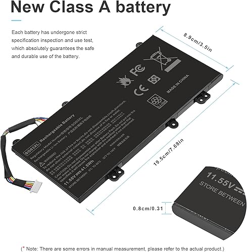 Miniatura 3 de SG03XL - Batería para portátil HP Envy M7-U109DX M7-U009DX 17t-U000 17-U011NR 17-U163CL 17-U177CL 849048-421 849049-421 849314-8500 8493 15-850