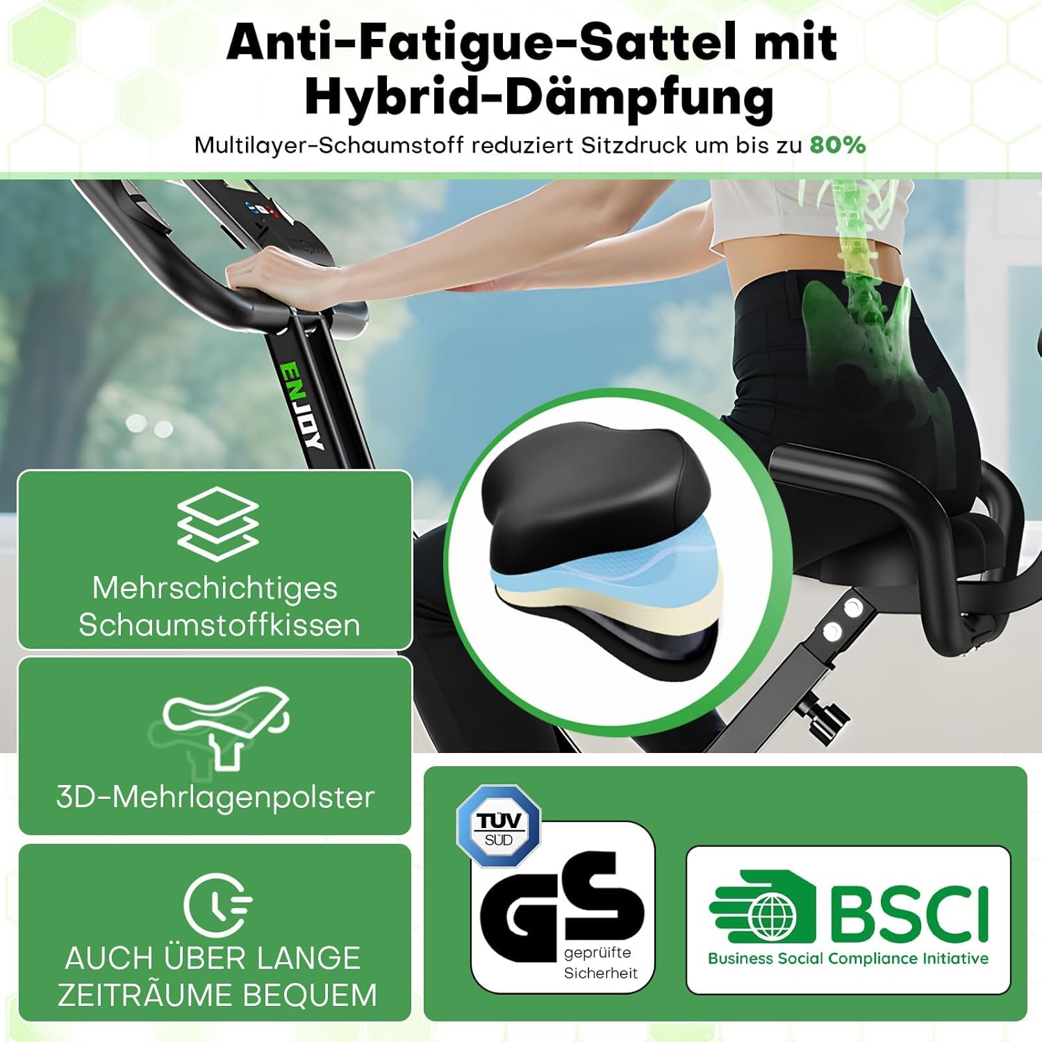 SLUNSE ergométer részletes nézet