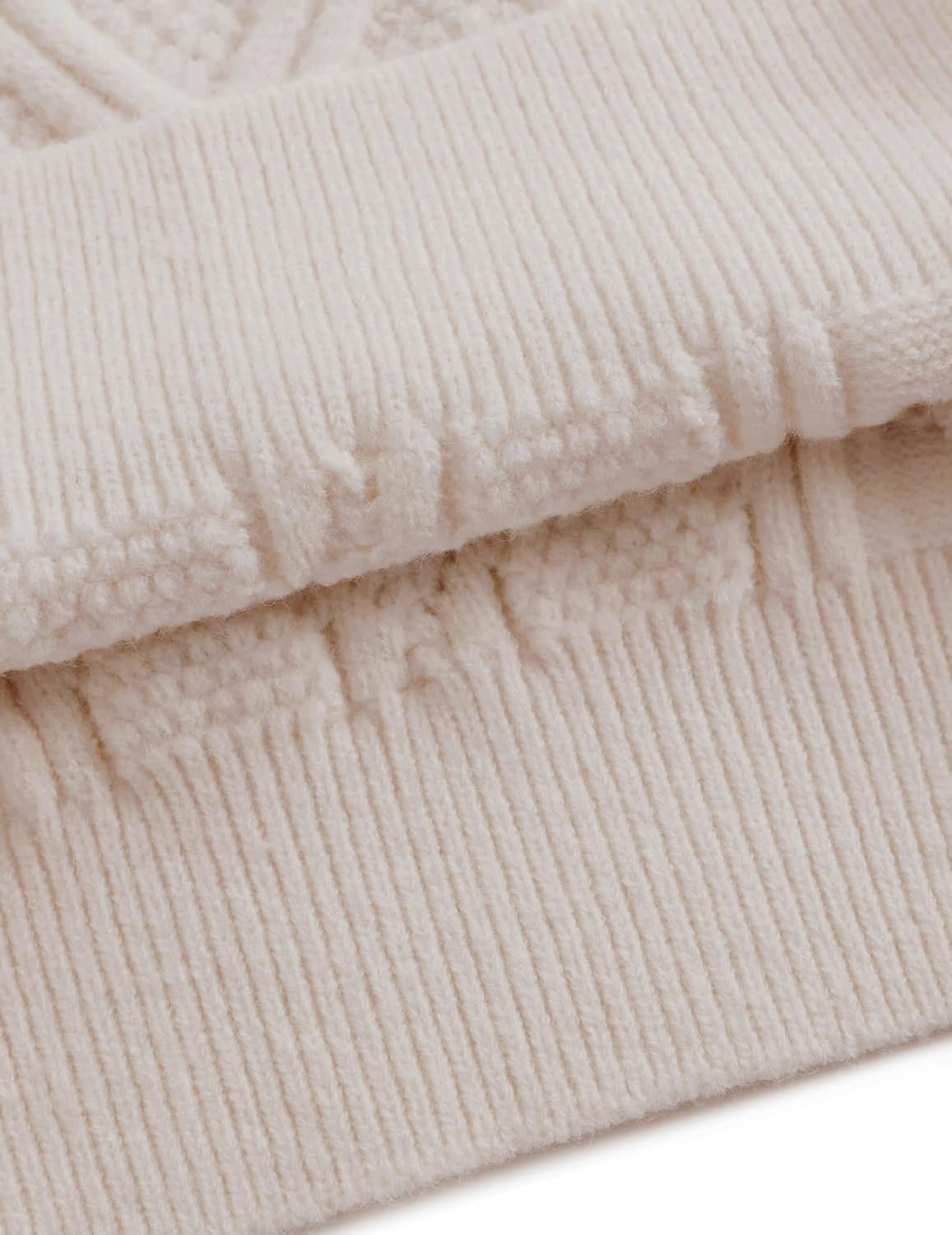 Aelfric Eden Women's Oversized Cable Knit Crewneck Sweaters Long Sleeve Sweater Chunky Loose 2025 Outfits Pullover - Image 8