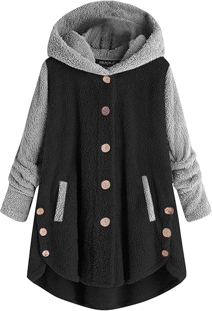 Generisch Sweat à Capuche Pour Femme Avec Oreilles De Chat En