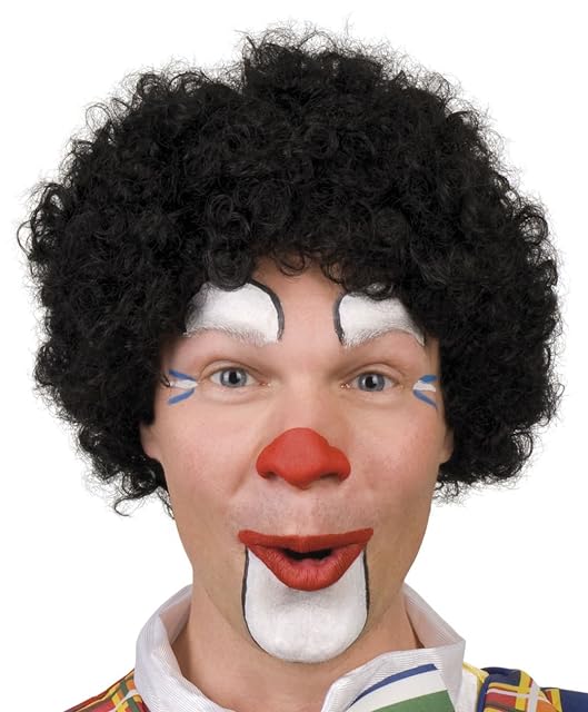 Boland 85985 - Payaso peluca, erizo, Negro , color/modelo surtido