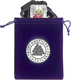 dados veludo roxo | armazenamento veludo cartão tarô | Bolarmazenamento dados e cartas tarô 12 x 15 cm, boljoias, boljogo tabuleiro para Kumprohu