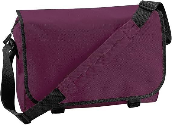 BagBase Adjustable Messenger Bag (11 Liters) (One Size) (Bright Royal)