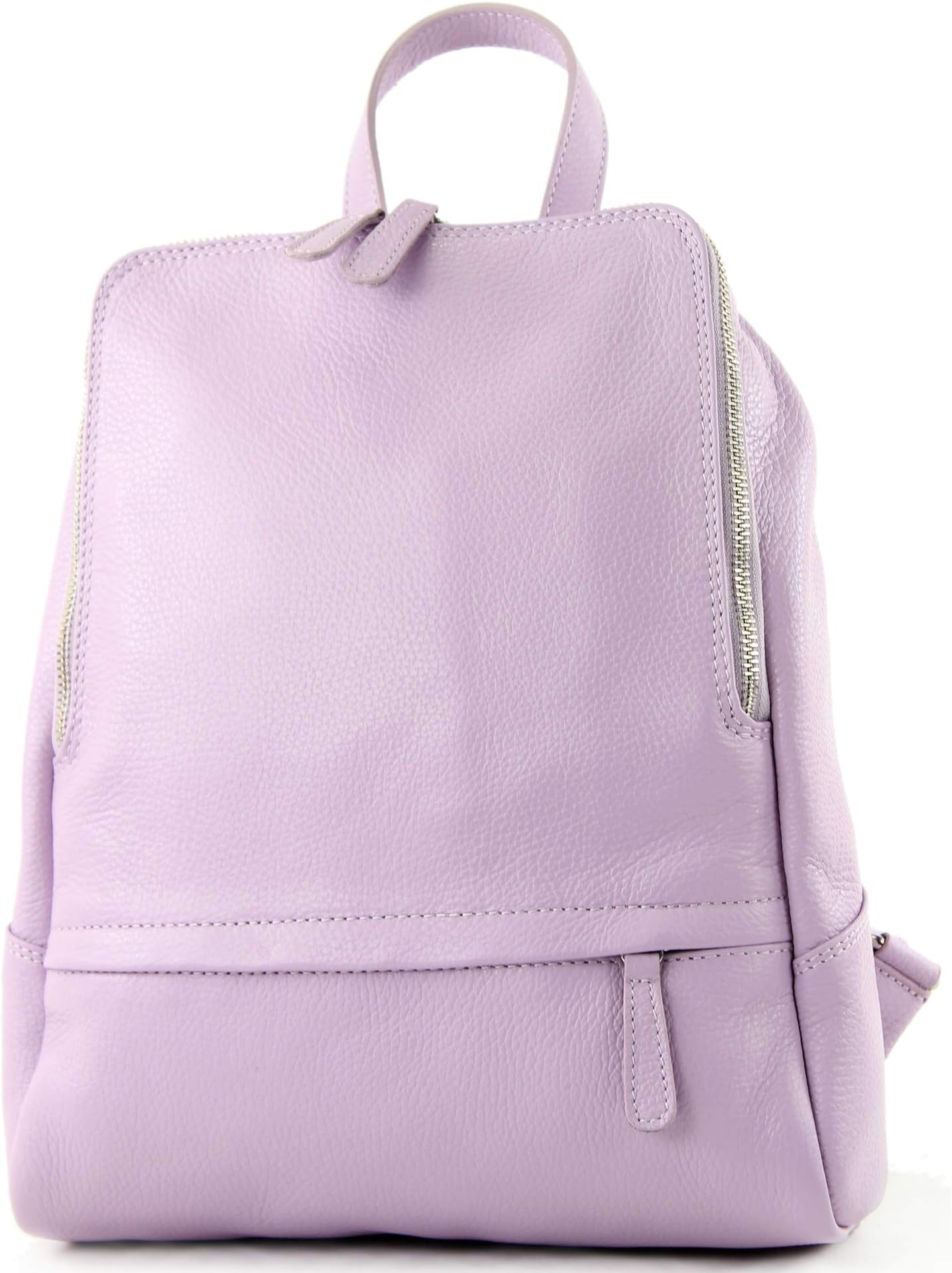 modamoda de - ital. Leather Backpack Ladies Backpack Rucksack Bag Citybag Leather T138